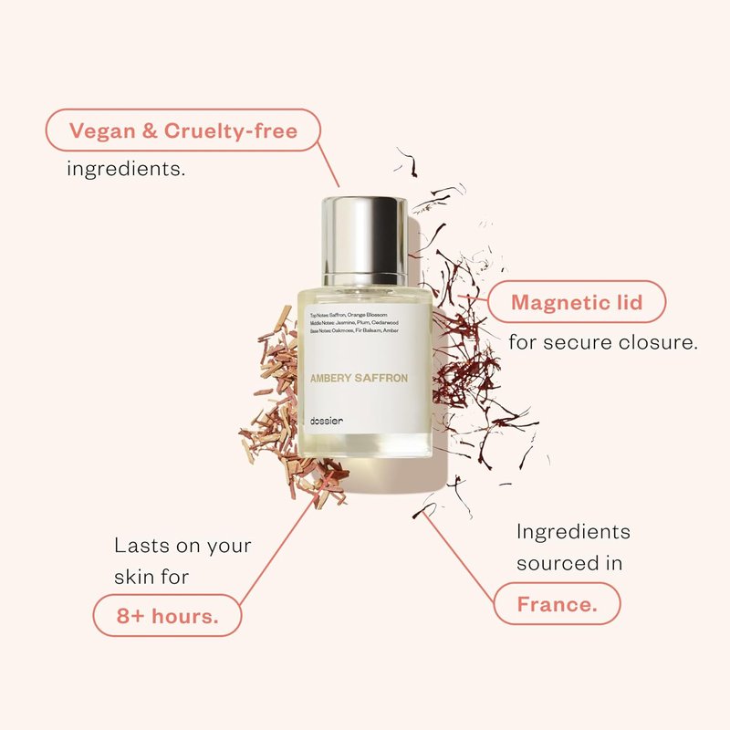 Dossier Eau de Parfum Trio Set - Ambery Saffron, Ambery Vanilla & Floral Marshmallow - 50 ML
