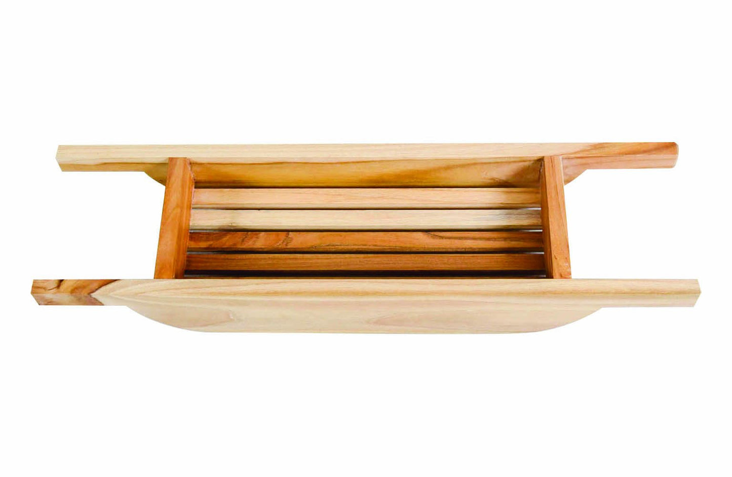 EcoDecors, 29 inch, Bath Tray for Tub, Bath Tub Tray Wood, Bathtub Table, Caddy for Bathtub in Natural Teak
