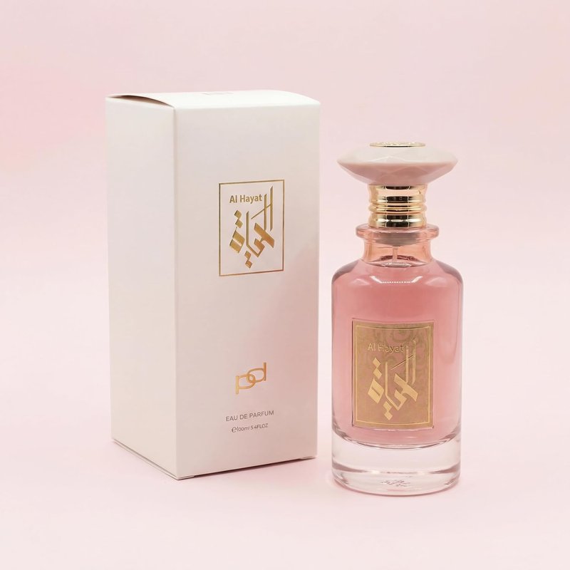 Al Hayat Eau de Parfum for Women - 3.4 Ounces | Fruity Floral Fragrance with Jasmine & Amber