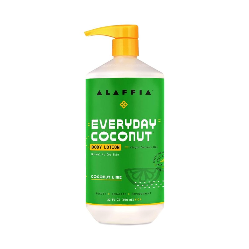 Coconut Hydrating Body Lotion - Moisturizing Support for Normal to Dry Skin | Coconut Lime, 32 Fl Oz