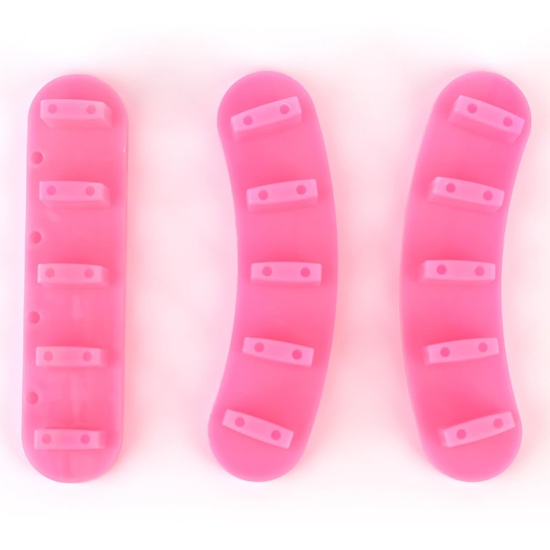 KADS 3pcs/set High Qulity PlasticTip Stand for Practice Use Practice Training Nail Art False Tips Display Training Tool