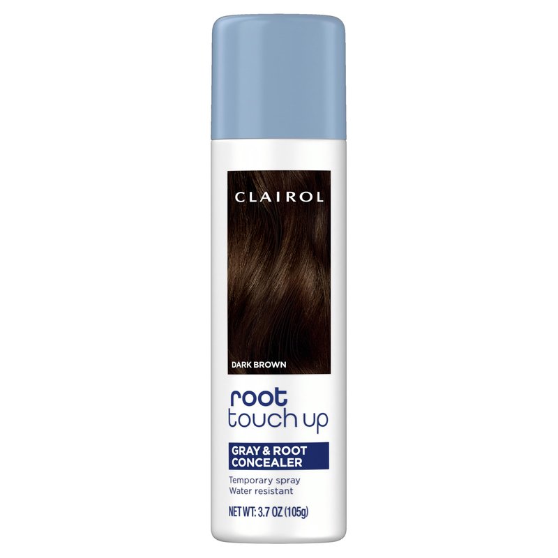 Clairol Root Touch-Up Temporary Hair Coloring Spray, Dark Brown Hair Color | Instant Natural-Looking Gray Root Coverage | Ammonia Free | Lightweight Formula | Pack of 1