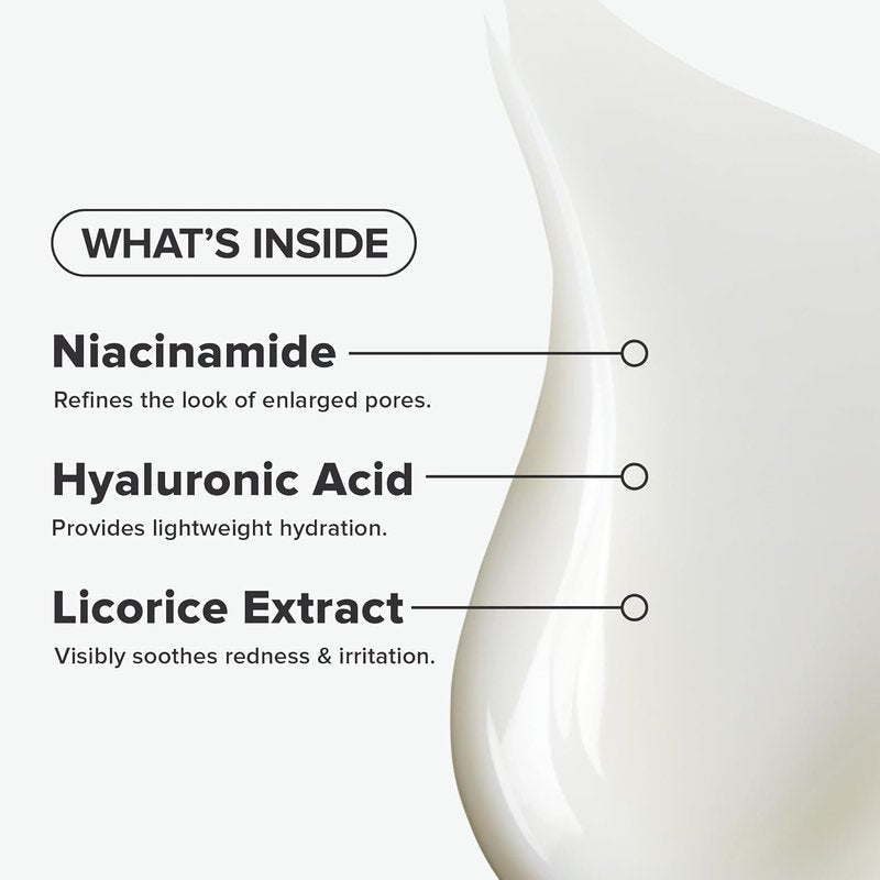 Paula's Choice CLEAR Oil-Free Face Moisturizer - Lightweight Acne-Prone Skin Cream with Hyaluronic Acid & Niacinamide