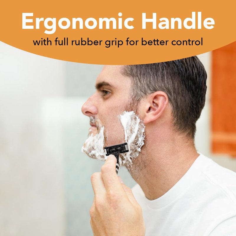 BIC Flex 5 Men’s Disposable 5-Blade Razors, Pivoting Head and Precision Edging Blade, 10-Pack
