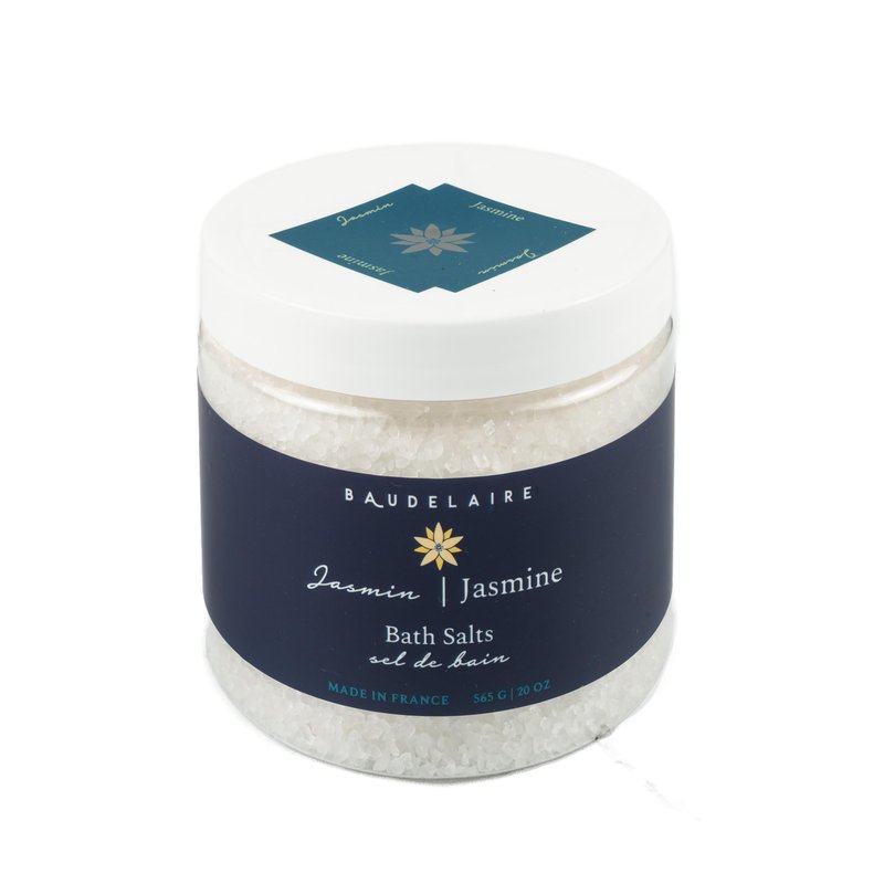 Provence Sante Relaxing Bath Salt - Luxury and Soothing Soak - Exotic Jasmine Scent - Made in France - 20 Oz