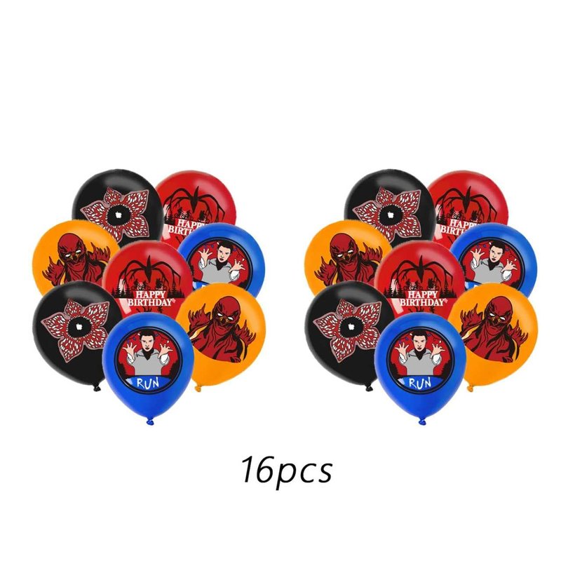 50 PCS Party Supplies, Birthday Decorations Set Includes Banner, Balloons, Hanging Swirls, Cake Cupcake Toppers, Tablecloth for Boys Girls Theme Party