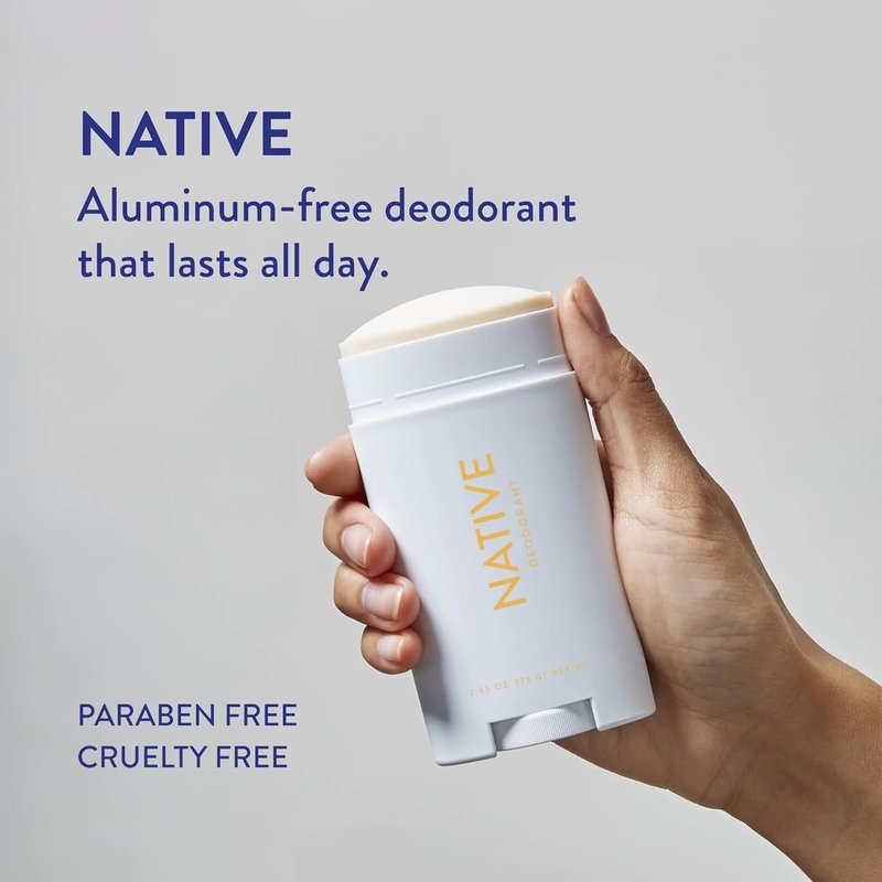 Native Deodorant - Aluminum-Free Odor Control for Women & Men | Buttercream & French Vanilla 2.65oz
