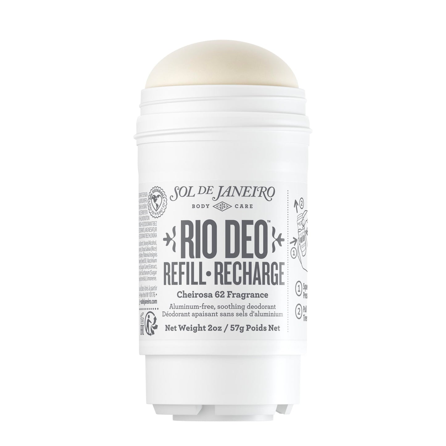 Sol de Janeiro Rio Deo Cheirosa 62 Deodorant Refill Cartridge