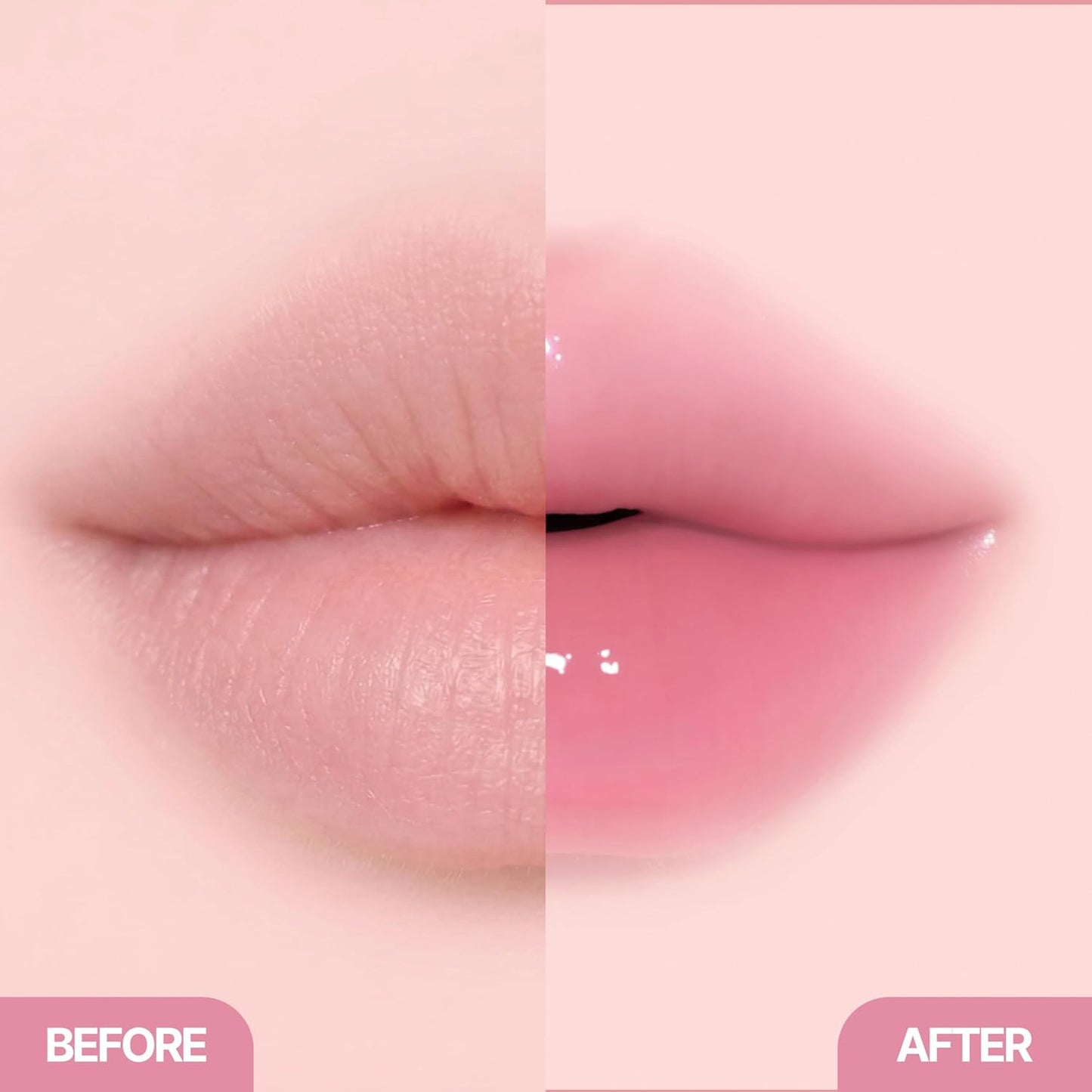 Touch in Sol Glassy Color Lip – Hydrating Lip Oil Gloss, Moisturizing Stain, Non-Sticky Shine, Buildable Color, Lightweight Comfortable Wear, Korean Makeup (Love Bloom (Cool Pink))