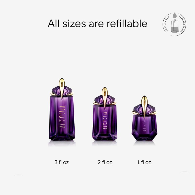 Mugler Alien - Eau de Parfum - Women's Perfume - Floral & Woody - With Jasmine, Wood, and Amber - Long Lasting Fragrance - 2.0 Fl Oz