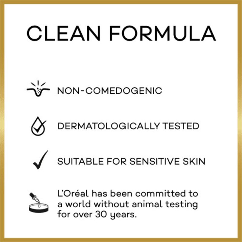 L'Oreal Paris Age Perfect Radiant Serum Foundation with SPF 50, Nude Beige, 1 Ounce