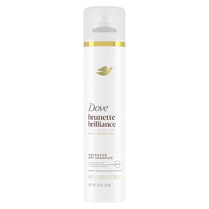Dove Advanced Dry Shampoo for Brunette Hair - Refresh & Revive Without Water | 7.3 oz