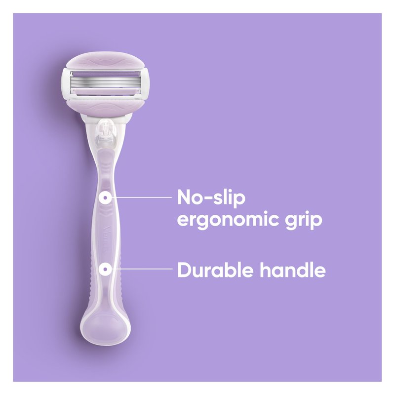 Gillette Venus ComfortGlide Freesia Women's Razor - 1 handle + 2 refills
