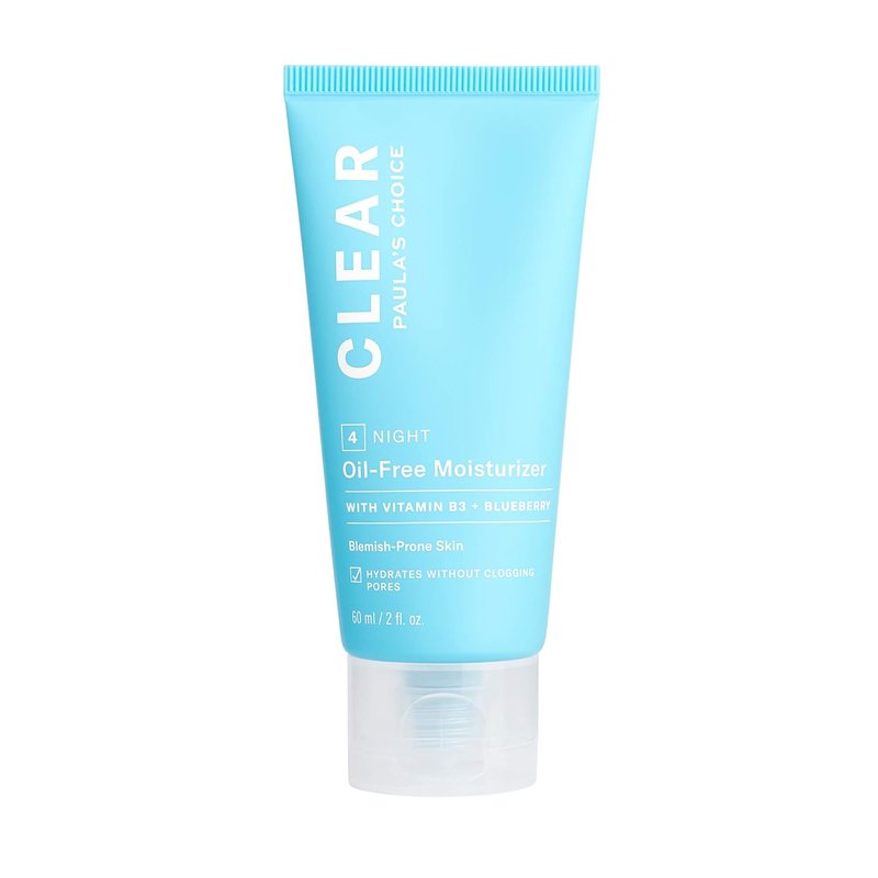 Paula's Choice CLEAR Oil-Free Face Moisturizer - Lightweight Acne-Prone Skin Cream with Hyaluronic Acid & Niacinamide