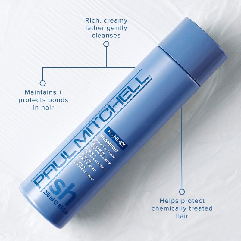 Paul Mitchell Bond Rx Shampoo - Strengthens & Protects Chemically Treated Hair, 10.1 Fl Oz