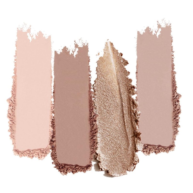 KXmzeG Cool-Toned Matte Neutral Nude Eyeshadow Palettes Eye Makeup With Mirror – High Pigment Long-Lasting Eye Shadow Palette For Older Women, Soft Nude Makeup Mini Eyeshadow Palette, 01#