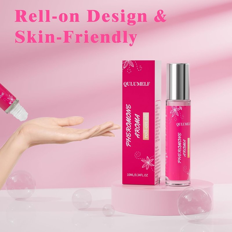 QULUMELF Pheromone Perfume for Women - Long Lasting Fruity Fragrance | Portable Roller Ball Design