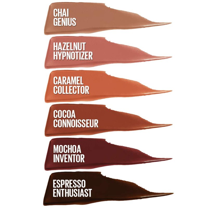 Maybelline New York SuperStay Matte Ink Liquid Lipstick, Coffee Edition, Hazelnut Hypnotizer, 0.17 Ounce