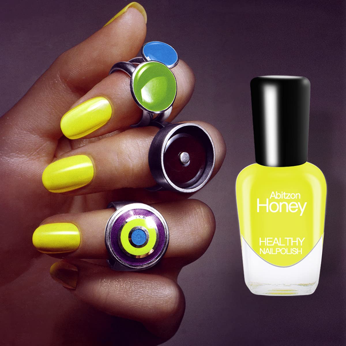 Skiennix Nail Polish Set - 10 Non-Toxic, Eco-Friendly, Quick-Dry Peel-Off Colors