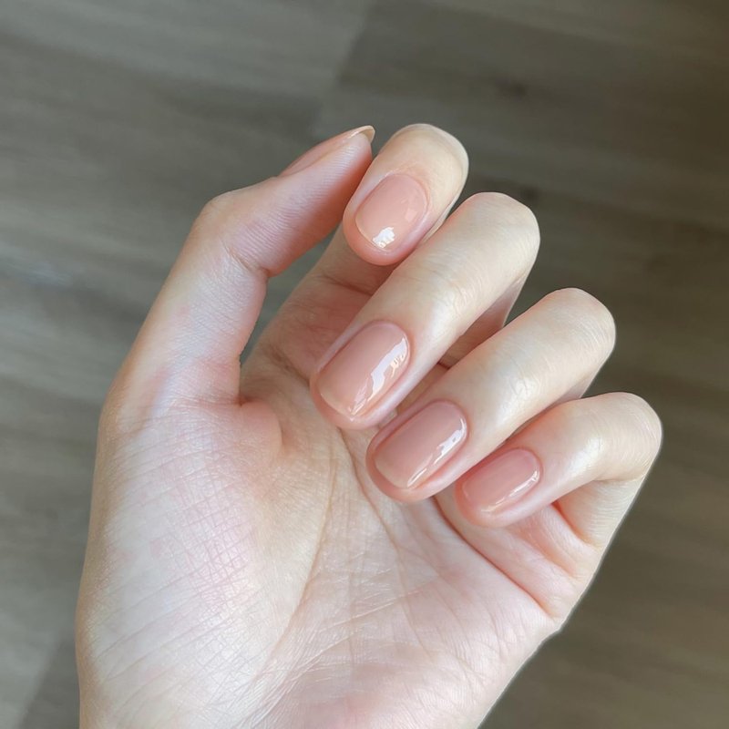 Nude Jelly Gel Nail Polish - Sheer Translucent 16ml Soak Off Gel | UV Light Cure Coral Blush for DIY Nail Art
