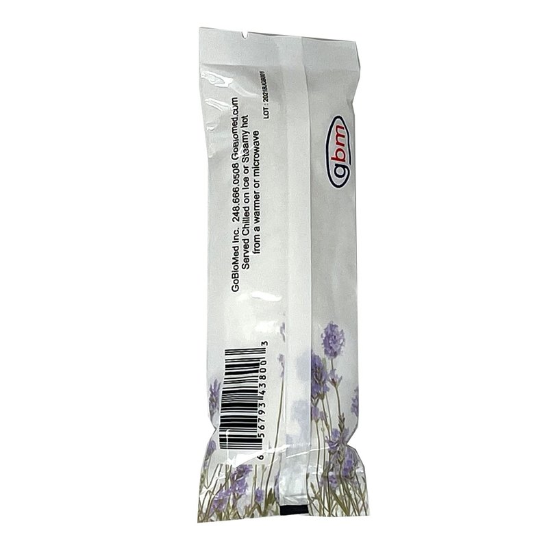 Asheva 8" x 9" Individually Wrapped Oshibori Disposable Towels - Luxurious Moist Cotton Hot/Cold Refreshment Towel - Lavender, Lemon, or Tea Tree Scents - Perfect for Spa, Travel, Dining & Events