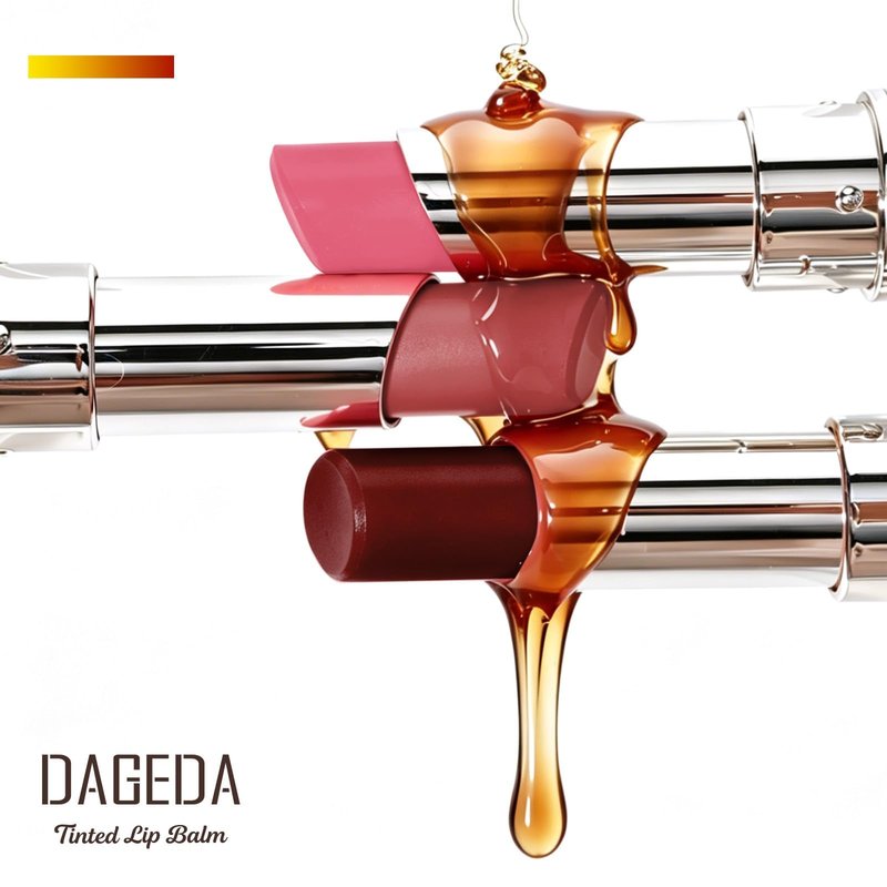 DAGEDA Tinted Lip Balm with SPF 30, Moisturizing Lip Sunscreen,Unscented, Shea Butter Jojoba Seed Oil, Smooth and Nourishing Everyday Lips makeup, Black Cherry, 0.11 oz