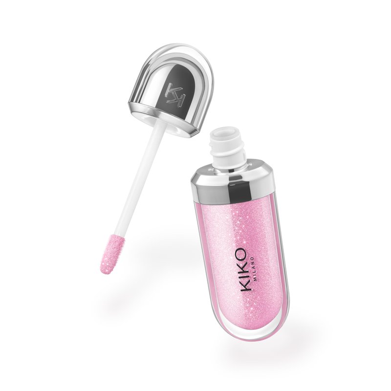 Kiko Milano 3D Hydra Lip Gloss – High Shine, Hydrating, Plumping, Non-Sticky, Moisturizing Lip Makeup – 05 Pearly Pink – 6.5ml