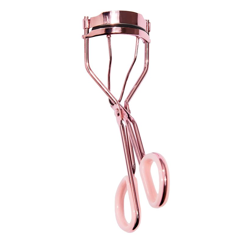 Pro Eyelash Curler - Rose Gold Curling Tool for Long-Lasting Lash Lift | Premium Silicone Pad