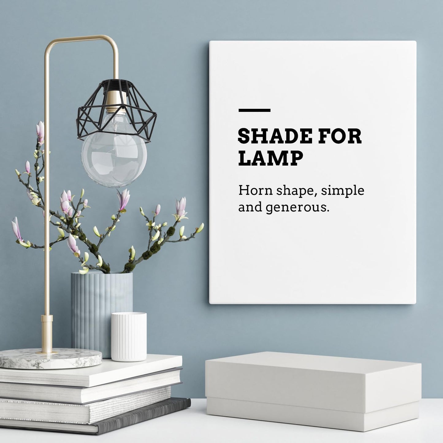 TOVINANNA Lighting Metal Cage Lampshade Industrial Vintage Diamond Shape Lamp Shades Hanging Lighting Cover, Black
