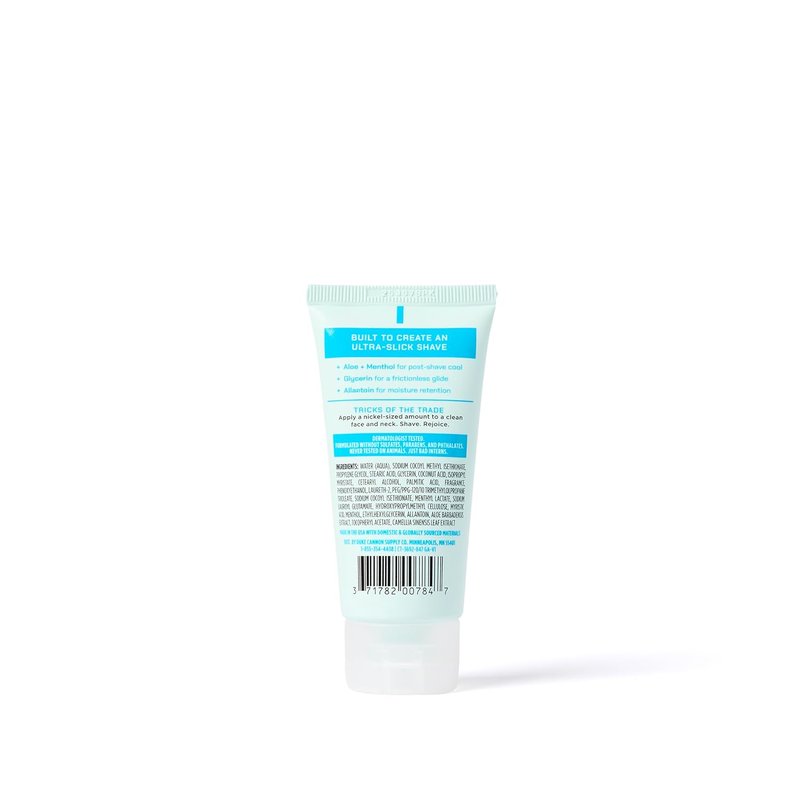 Duke Cannon Men’s Shave Cream - Moisturizing 2 oz Travel Size for Smooth, Comfortable Shaves