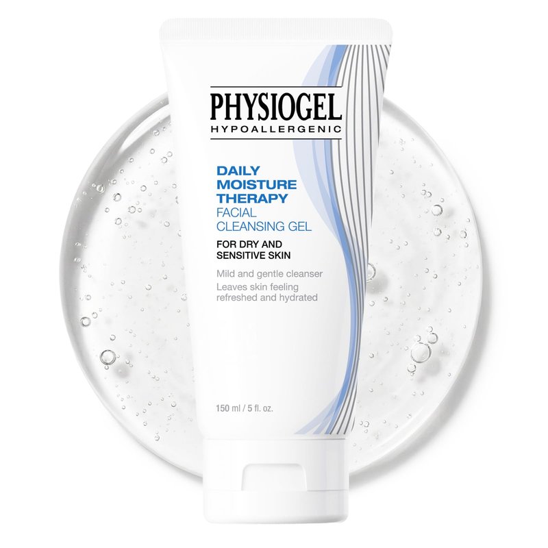 PHYSIOGEL Daily Moisture Therapy Cleansing Gel, Hydrating Face Wash and Pore Cleansing, with Ceramide & Glycerin, Suitable for Sensitive Skin, 5.07 fl. oz.