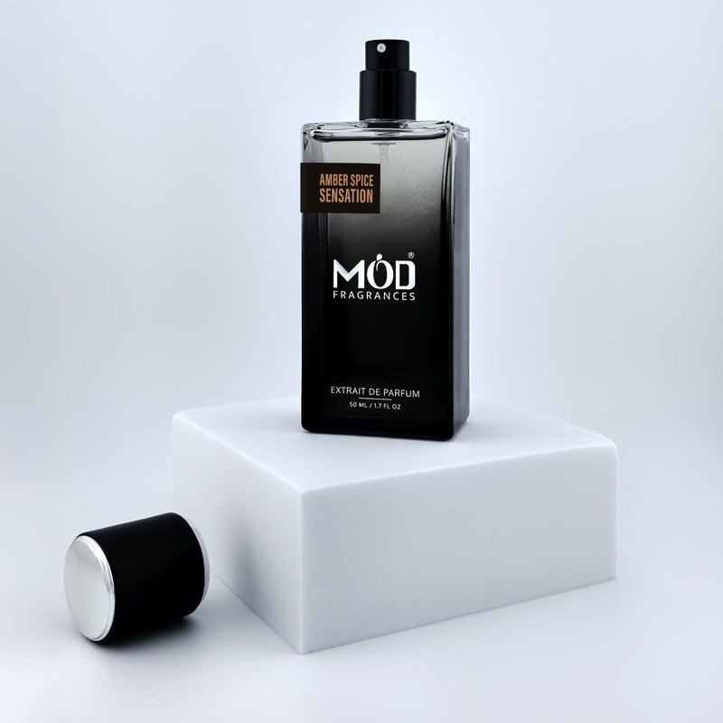 Mod Fragrances Amber Spice Sensation Perfume For Women Inspired By Black Opium Perfume Long Lasting Amber Spice Fragrance Extrait De Parfum 50ml