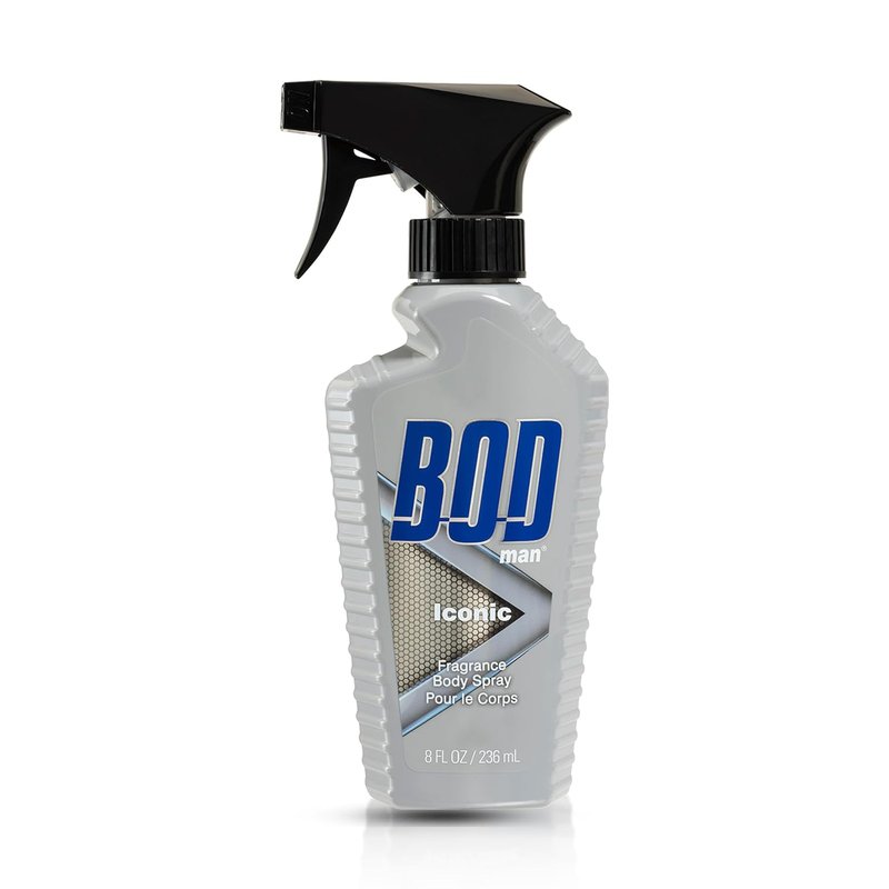 BOD Man Fragrance Body Spray - Iconic Scent | 8 fl oz Long-Lasting Freshness