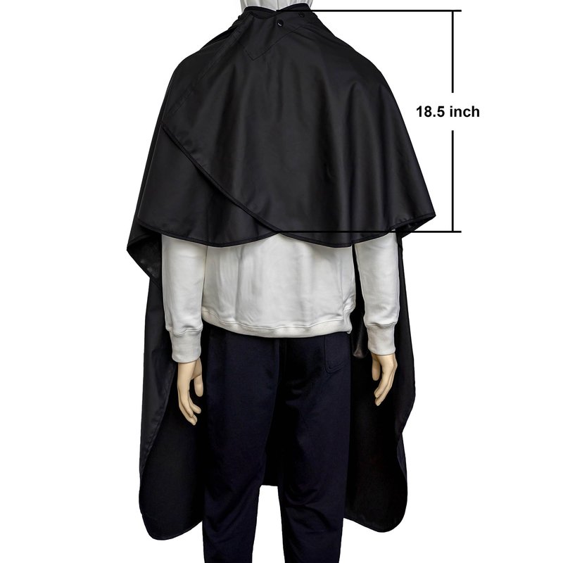 Professional Waterproof Hair Cape - Chemical Resistant Hairdresser Cape For Dyeing - Adjustable Neck And Hand Hole - Bleach Proof Hair Capes