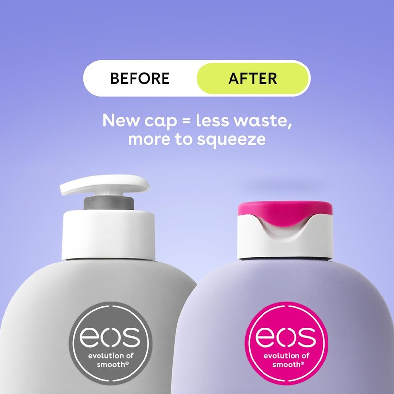 Eos Shea Better Body Lotion - Vanilla Cashmere, 24-Hour Moisture, Lightweight & Vegan | 16 fl oz