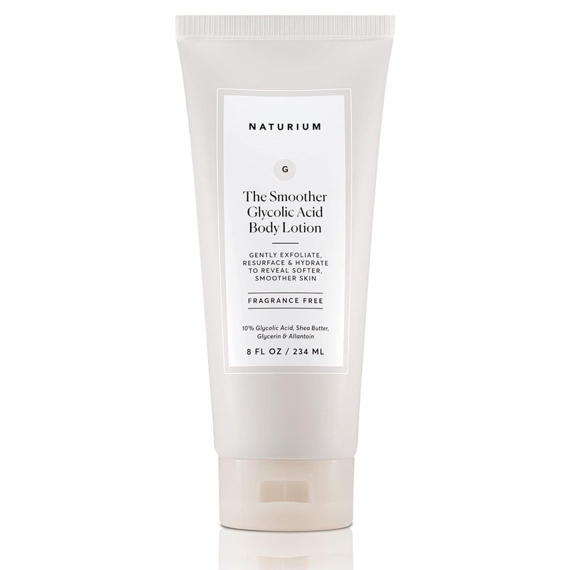 Naturium Glycolic Acid Body Lotion - Resurfacing & Exfoliating Treatment with 10% Glycolic Acid | 8 oz