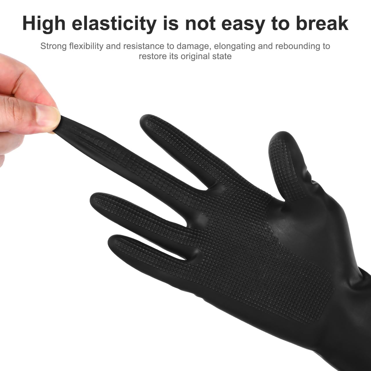 Uonlytech Hair Styling Accessories 3 Pairs Salon Hair Dye Gloves Black Hair Coloring Gloves Reusable Gloves for Hair for Home and Salon Hair Dyeing Mens Shampoo