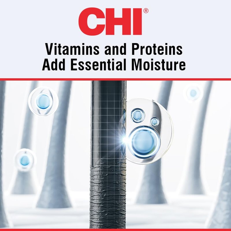 CHI 44 Iron Guard Thermal Protection Spray - Nourishing Formula for Heat Damage & Frizz Control | Clear, 8 Oz (Pack of 2)