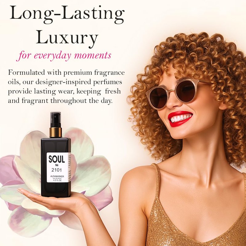 ALFAMARKER SOUL №2702 Change Channel – Perfume for Women | Long Lasting Eau de Parfum Spray 4.0 Fl Oz / 120 ml | Boutique-Inspired Chypre Floral Women’s Fragrance