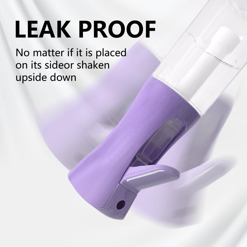 Miralosvian Spray Bottle for Hair Continuous Ultra Fine Mist (200ml) 360° Multi Spray Bottle for Plants, Cleaning, Skin Care Leakproof & Durable 1 Pack