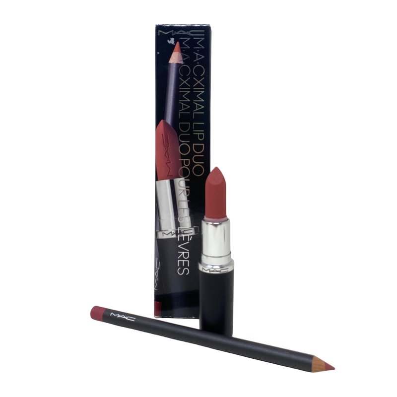 MAC Cosmetics M·A·Cximal Lip Duo -Sweet Deal- Silky Matte Lipstick and a Lip Pencil in Soar.