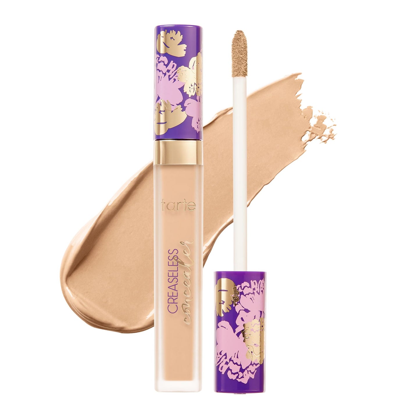 tarte maracuja creaseless full-coverage concealer – Waterproof Longwear with Vitamin C to Hydrate look of Dark Circles, Blemishes & Discoloration, Vegan & Cruelty-Free, full size, light sand
