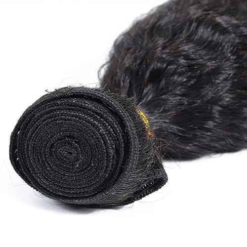 Natural Black Kinky Straight Bundles Human Hair Yaki Bundle 20 22 24 inch Brazilian Remy Yaki Straight Human Hair Bundle