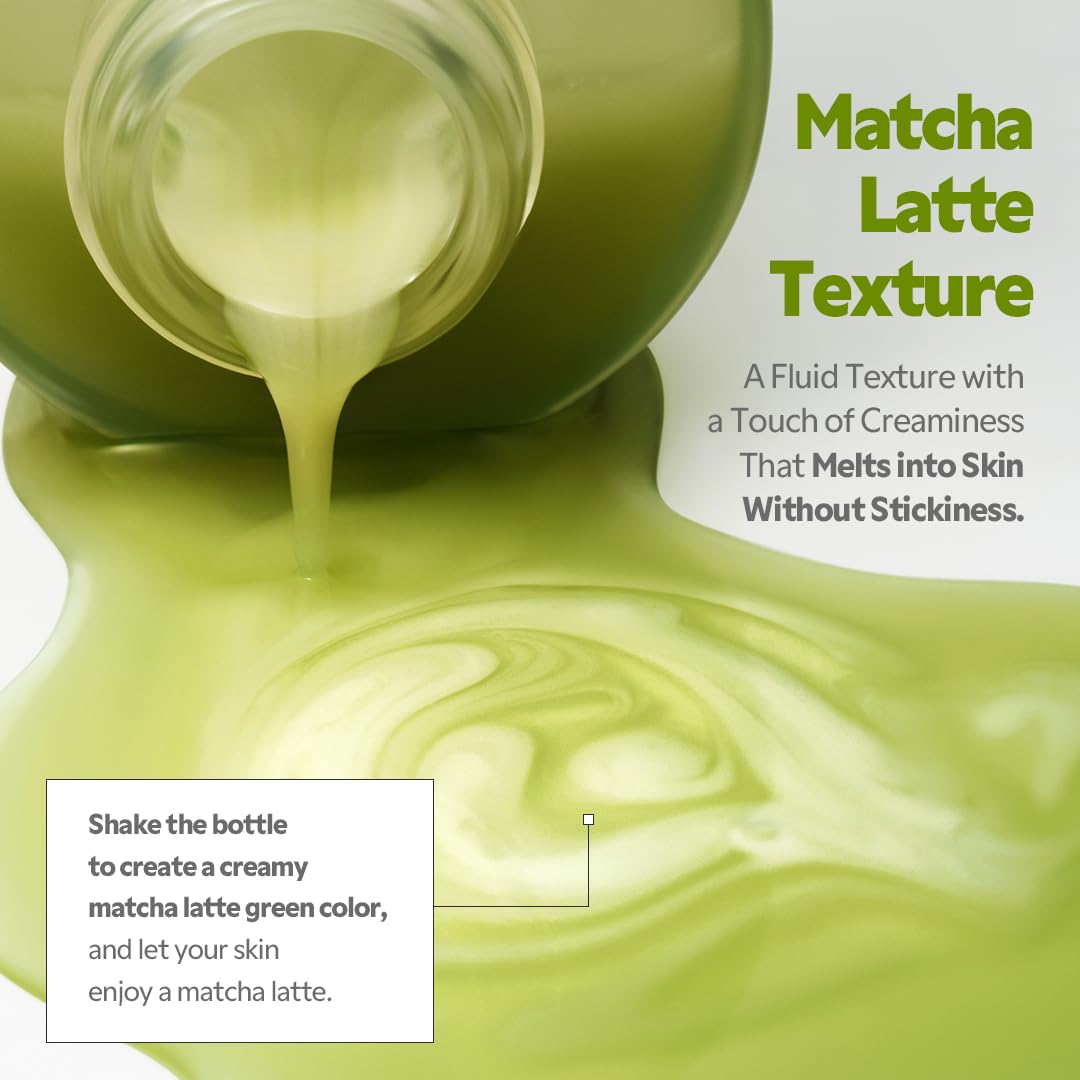 TIRTIR Matcha Dual PDRN Serum - Soothing Red Skin Relief & Glass Skin Glow | 20,000ppm Vegan Matcha, 5% Niacinamide, Hydrating Formula for Sensitive & Acne-Prone Skin