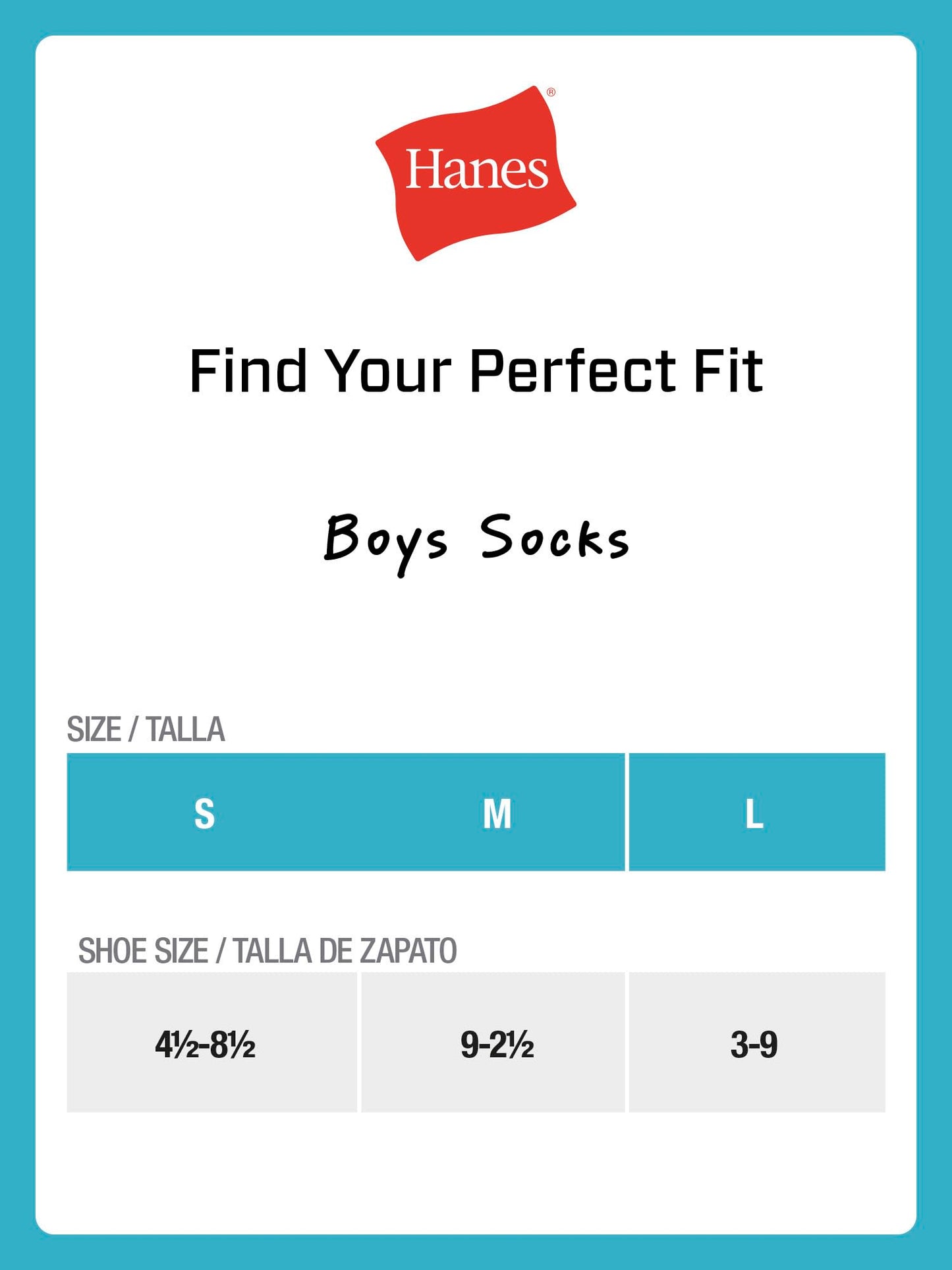 Hanes Boys Socks, Double Tough Cushioned Crew 12-pair Packs Athletic-socks, White/Grey Bottom, Large US