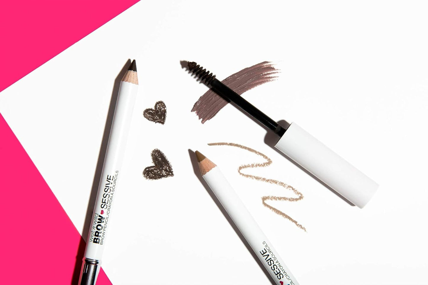 Wet n Wild Brow-Sessive Eyebrow Gel - Long-Lasting Brown Shaping Formula for Perfect Brows