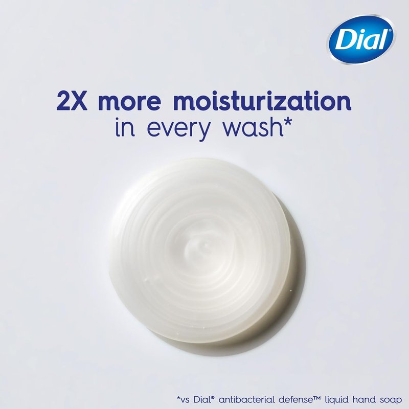 Dial Antibacterial Hand Soap - Hydrating Shea Butter Formula | 11oz (Pack of 4)