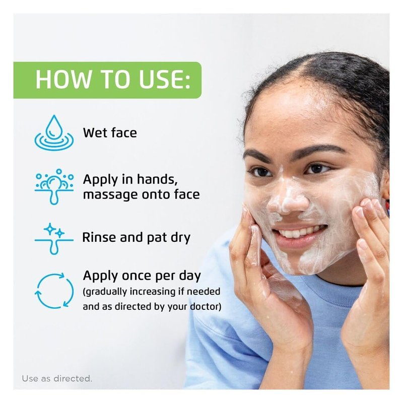Oxy Acne Medication Face Wash - Maximum Action with Maximum Strength 10% Benzoyl Peroxide (5 Fl Oz)