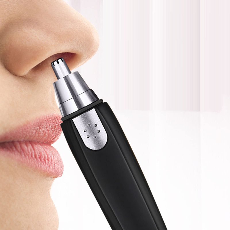 ANGGREK Nose Hair Trimmer, Nose Hair Trimmer Nose Hair Remover Nose Hair Clipper Electric Washable Nose Hair Remover for Men Women