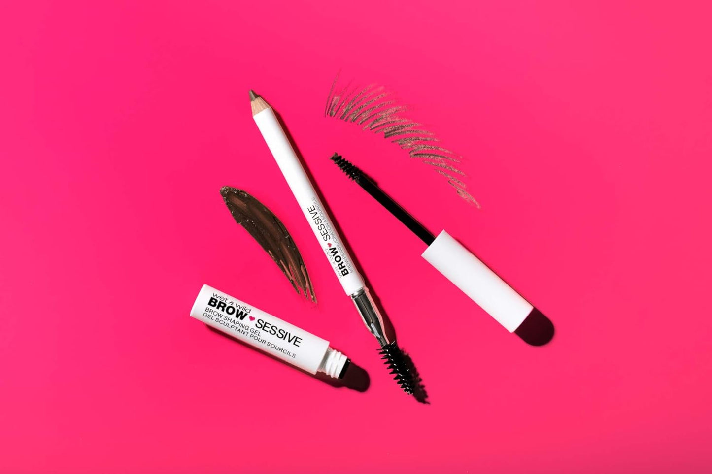Wet n Wild Brow-Sessive Eyebrow Gel - Long-Lasting Brown Shaping Formula for Perfect Brows